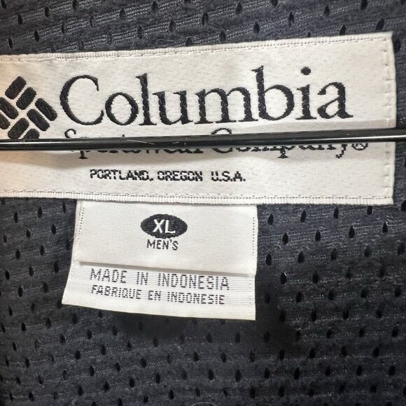 Columbia Jacket Men’s XL Packable Windbreaker Rain Vest Removable Sleeves - Picture 4 of 15